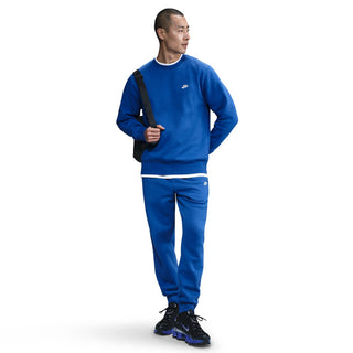 MEN'S NIKE CLUB FLEECE CREW NECK "GAME ROYAL" FN3886-480