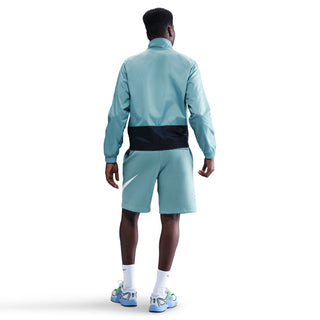 MEN'S NIKE CLUB FLEECE SWOOSH SHORTS "DENIM TURQUOISE/WHITE" FN3906-464