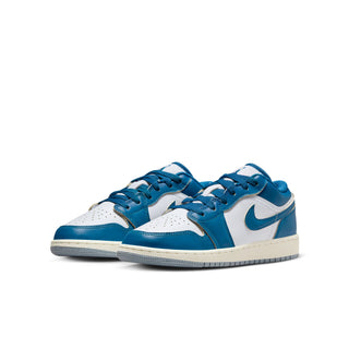 (GS) AIR JORDAN 1 LOW 'INDUSTRIAL BLUE'  FN9137-141