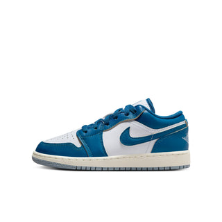 (GS) AIR JORDAN 1 LOW 'INDUSTRIAL BLUE'  FN9137-141