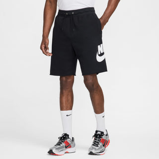MEN'S NIKE CLUB ALUMNI FRENCH TERRY SHORTS "BLACK/WHITE" FQ4950-010