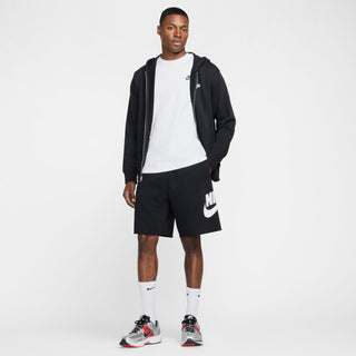 MEN'S NIKE CLUB ALUMNI FRENCH TERRY SHORTS "BLACK/WHITE" FQ4950-010