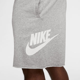 MEN'S NIKE CLUB FRENCH TERRY ALUMNI SHORTS "DK GREY HEATHER" FQ4950-063