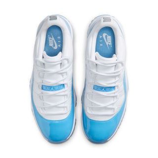 MEN'S AIR JORDAN 11 RETRO LOW "UNIVERSITY BLUE" FV5104-100