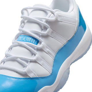 MEN'S AIR JORDAN 11 RETRO LOW "UNIVERSITY BLUE" FV5104-100