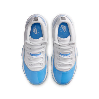 (GS) AIR JORDAN 11 RETRO LOW "UNIVERSITY BLUE" FV5121-100