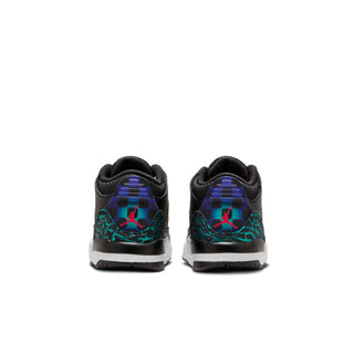 (TD) Jordan 3 Retro BLACK/SIREN RED-HYPER JADE-WHITE FV5439-001