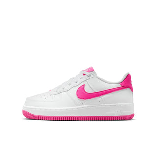 (GS) NIKE AIR FORCE 1 WHITE/LASER FUCHSIA FV5948-102