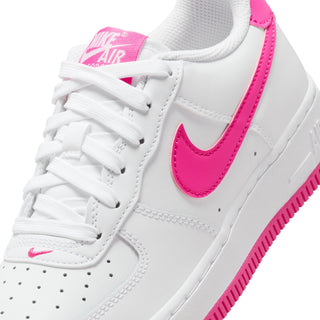 (GS) NIKE AIR FORCE 1 WHITE/LASER FUCHSIA FV5948-102
