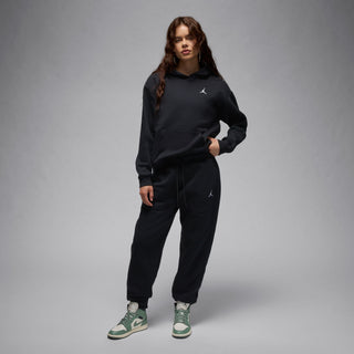 WOMEN'S JORDAN BROOKLYN FLEECE PULLOVER HOODIE "BLACK/WHITE" FV7071-010