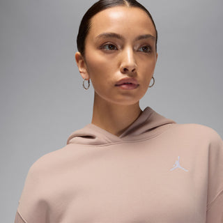 WOMEN'S JORDAN BROOKLYN FLEECE PULLOVER HOODIE "BEIGE" FV7071-292