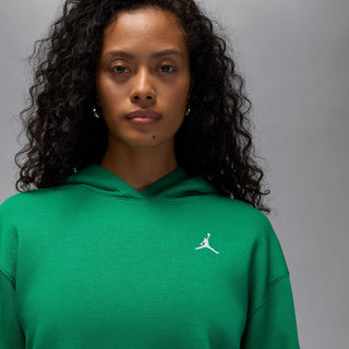 WOMEN'S JORDAN BROOKLYN FLEECE PULLOVER HOODIE "GREEN" FV7071-365