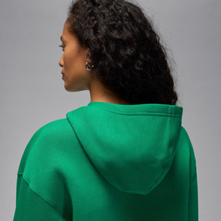 WOMEN'S JORDAN BROOKLYN FLEECE PULLOVER HOODIE "GREEN" FV7071-365