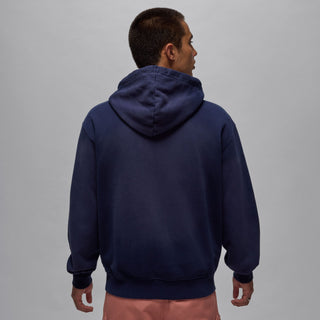 MEN'S JORDAN FLIGHT FLEECE PULLOVER HOODIE "MIDNIGHT NAVY" FV7249-410