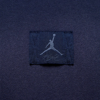 MEN'S JORDAN FLIGHT FLEECE PULLOVER HOODIE "MIDNIGHT NAVY" FV7249-410