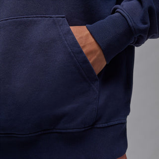 MEN'S JORDAN FLIGHT FLEECE PULLOVER HOODIE "MIDNIGHT NAVY" FV7249-410