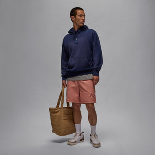 MEN'S JORDAN FLIGHT FLEECE PULLOVER HOODIE "MIDNIGHT NAVY" FV7249-410