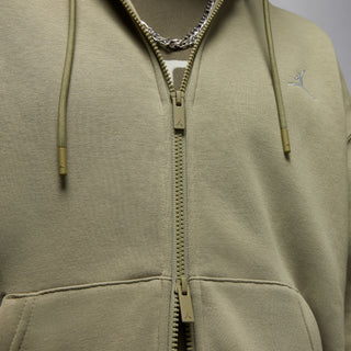 MEN'S JORDAN BROOKLYN FLEECE FULL ZIP-UP "MEDIUM KHAKI" FV7289-205