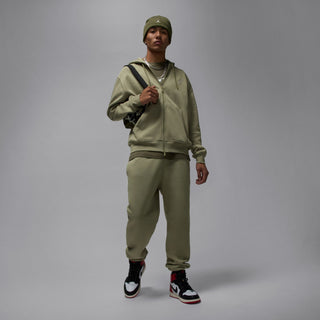 MEN'S JORDAN BROOKLYN FLEECE FULL ZIP-UP "MEDIUM KHAKI" FV7289-205