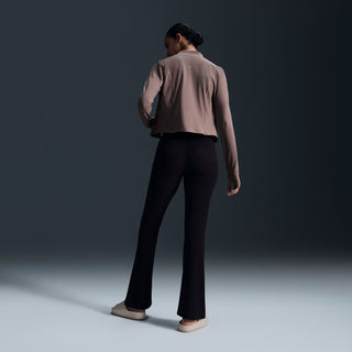 WOMEN'S NIKE ZENVY HIGH-WAISTED FLARED LEGGINGS "BLACK" FV7921-010