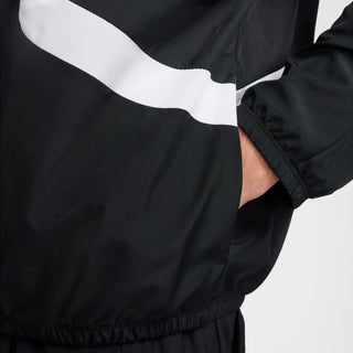 MEN'S NIKE ICON WOVEN BASKETBALL JACKET 'BLACK/WHITE'FZ0248-010