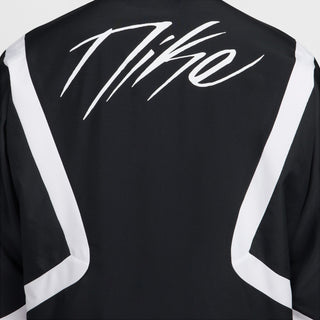 MEN'S NIKE ICON WOVEN BASKETBALL JACKET 'BLACK/WHITE'FZ0248-010