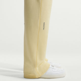 NIKE NOCTA FLEECE CS OPEN-HEM SWEATPANTS "ALABASTER/STEALTH" FZ4675-744