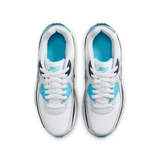Nike Air Max 90 BLANC/GRIS LOUP-BLEU BALTIQUE-MARINE ARMÉE HF6358-100