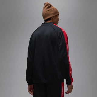 MEN'S AIR JORDAN ESSENTIALS TRACKSUIT JACKET 'BLACK/RED/WHITE' HF9339-011