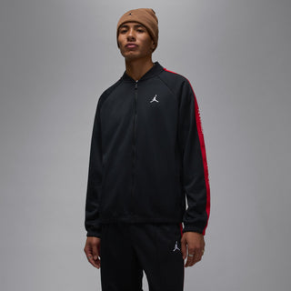 MEN'S AIR JORDAN ESSENTIALS TRACKSUIT JACKET 'BLACK/RED/WHITE' HF9339-011