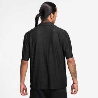 MEN'S JORDAN FLIGHT SHORT-SLEEVE KNIT TOP "BLACK" HF9363-010
