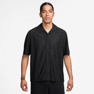 MEN'S JORDAN FLIGHT SHORT-SLEEVE KNIT TOP "BLACK" HF9363-010
