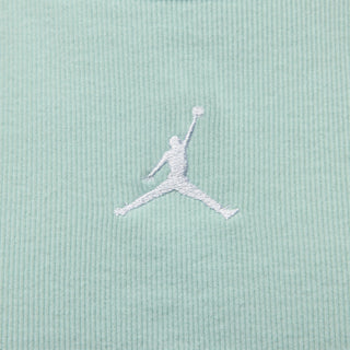 WOMEN'S JORDAN ESSENTIAL RIB CROP TANK 'SEAFOAM' HF9474-357