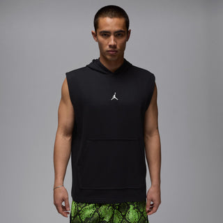 MEN'S JORDAN SPORT CROSSOVER DRI-FIT SLEEVELESS PULLOVER HOODIE "BLACK/WHITE" HF9938-010