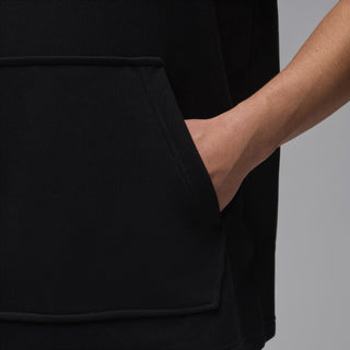 MEN'S JORDAN SPORT CROSSOVER DRI-FIT SLEEVELESS PULLOVER HOODIE "BLACK/WHITE" HF9938-010