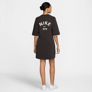 WOMEN'S NIKE SPORTSWEAR T-SHIRT DRESS "VELVET BROWN" HJ0322-220