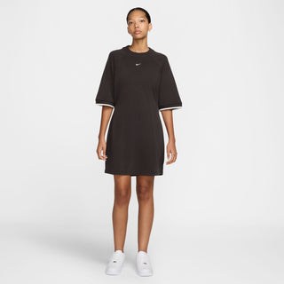 WOMEN'S NIKE SPORTSWEAR T-SHIRT DRESS "VELVET BROWN" HJ0322-220