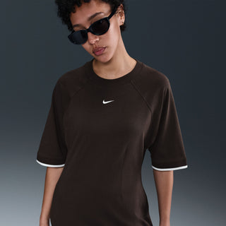 WOMEN'S NIKE SPORTSWEAR T-SHIRT DRESS "VELVET BROWN" HJ0322-220