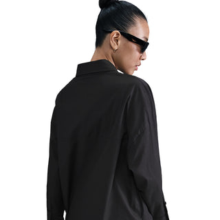 WOMEN'S NIKE SPORTSWEAR CHILL POPLIN "BLACK/BLACK" HJ0715-010