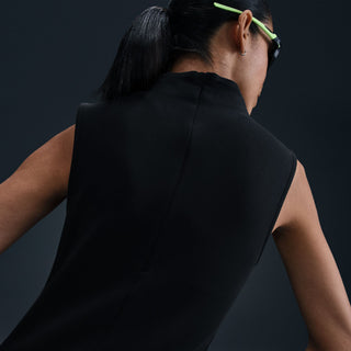 WOMEN'S NIKE SPORTSWEAR TECH FLEECE SLIM MAXI TANK DRESS "BLACK" HJ1385-010