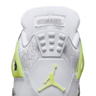 (GS) AIR JORDAN 4 RETRO 'WHITE/LT LEMON TWIST-LT GRAPHITE' HJ5990-100