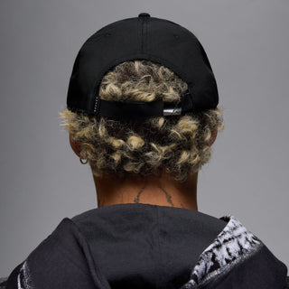 JORDAN RISE STRUCTURED METAL JUMPMAN HAT 'BLACK/WHITE' HM5750-010
