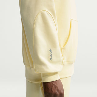 MEN'S NIKE NOCTA CS FLEECE HOODIE "ALABASTER/STEALTH" HM5762-744