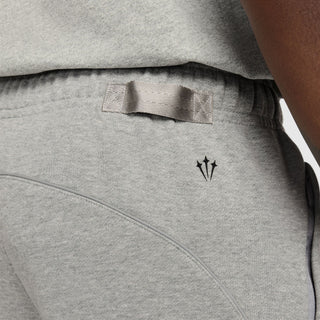 MEN'S NIKE NOCTA FLEECE CS SWEATPANTS CUFFED "DARK GREY HEATHER" HM5764-063