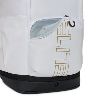 NIKE VARSITY ELITE BAG "WHITE METALLIC GOLD" HM9965-100