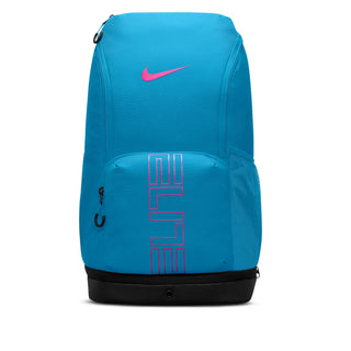 NIKE VARSITY ELITE BACKPACK 32L "LT CURRENT BLUE/BLACK/LASER FUCHSIA" HM9965-418