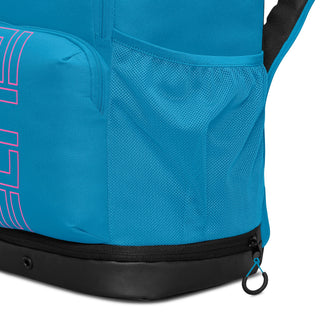 NIKE VARSITY ELITE BACKPACK 32L "LT CURRENT BLUE/BLACK/LASER FUCHSIA" HM9965-418