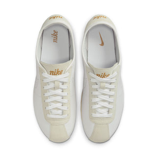 WOMEN'S NIKE CORTEZ LEATHER "WHITE & LIGHT BONE" HQ1841-100