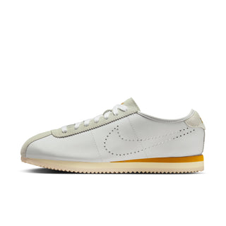 WOMEN'S NIKE CORTEZ LEATHER "WHITE & LIGHT BONE" HQ1841-100