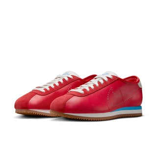 WOMEN'S NIKE CORTEZ LEATHER "UNIVERSITY RED/UNIVERSITY BLUE" HQ1841-600